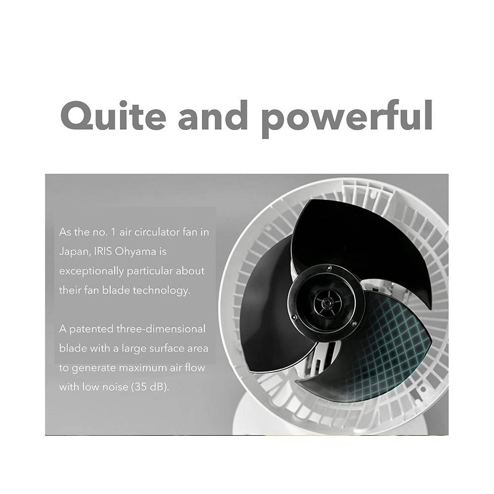 IRIS Ohyama Air Circulator Fan