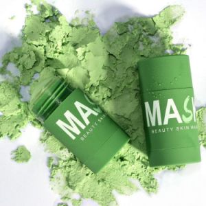 Green Tea Herbal Mask Stick Cream for Removes Blackheads