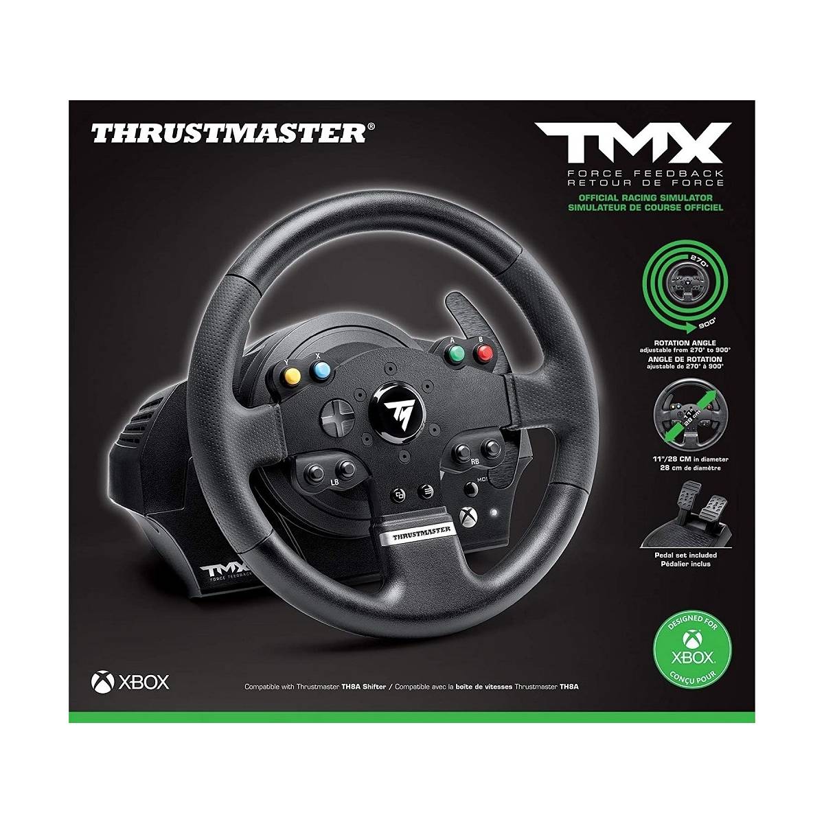 Thrustmaster TMX Force Feedback Racing Wheel for Xbox/PC