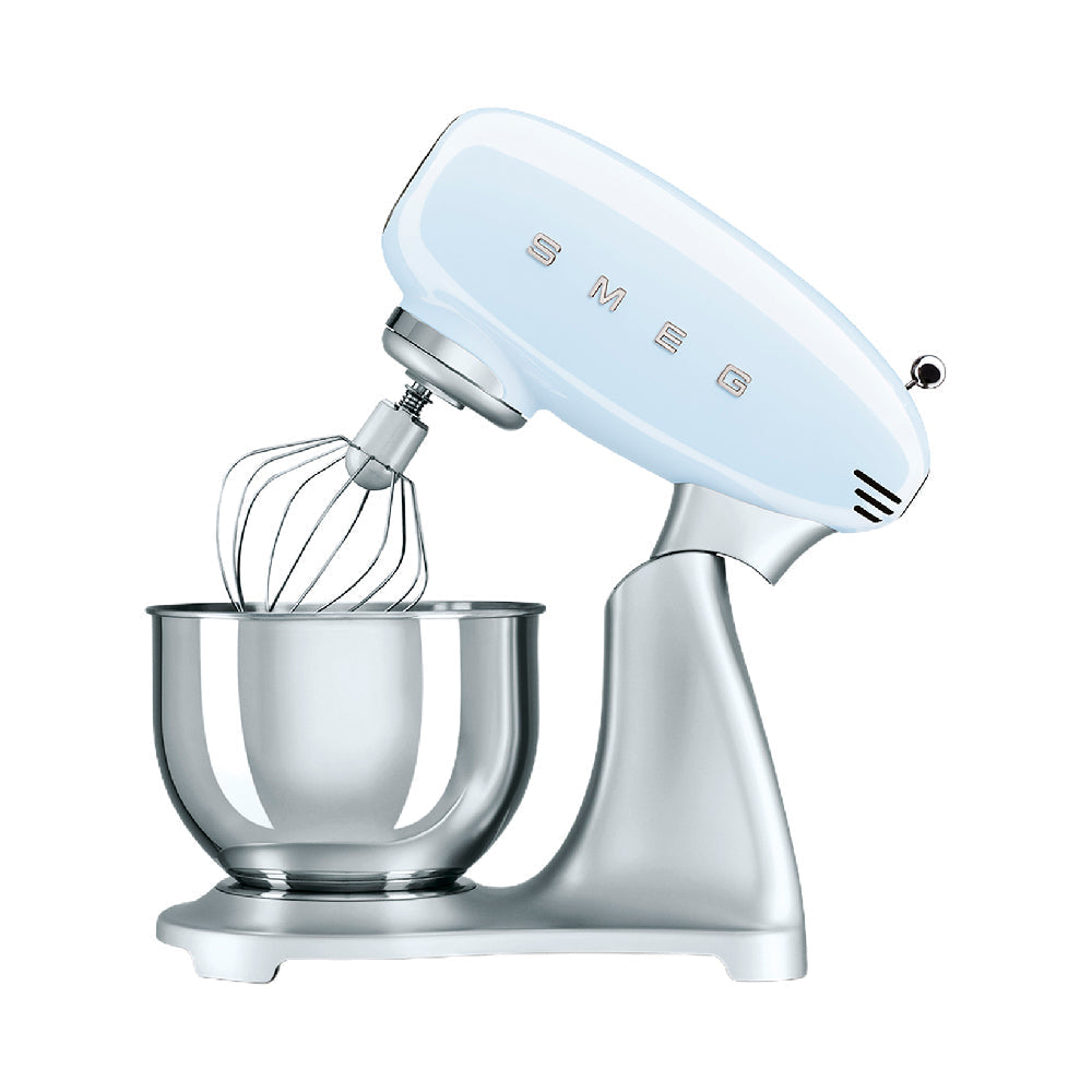 Smeg Retro Stainless Steel Stand Mixer with SS Bowl