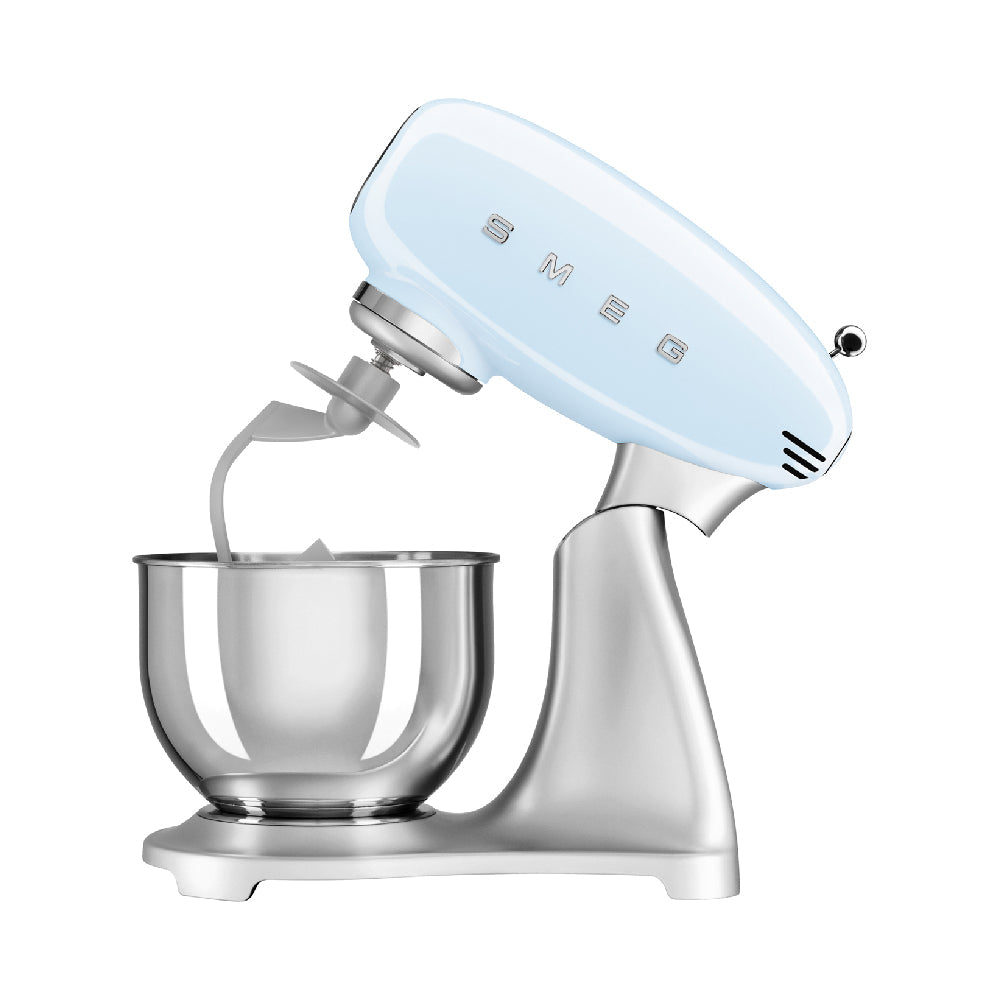 Smeg Retro Stainless Steel Stand Mixer with SS Bowl