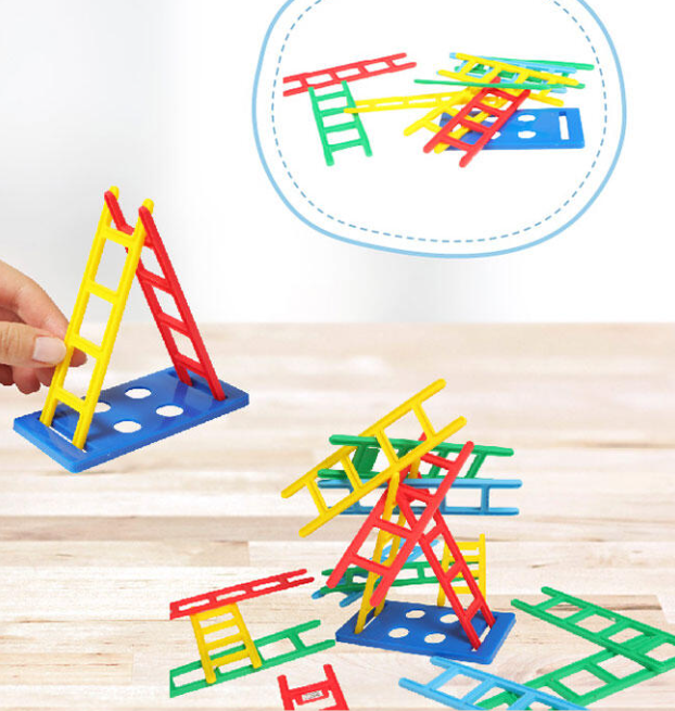 ✨Ladders Balancing Game ||Stacking & Balancing Skill Game ||🔥18 Pcs Toys Set💥