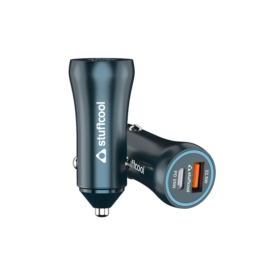 Ultimus 47W Dual Port Type C PD Car Charger