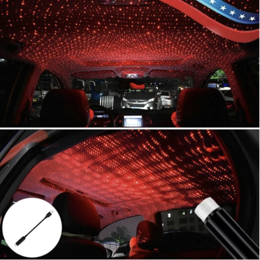 USB Car LED Projector for car / home