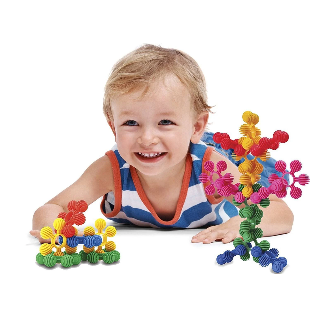 🌈Colorful Interlocking Construction Star Block (Pack Of 50)