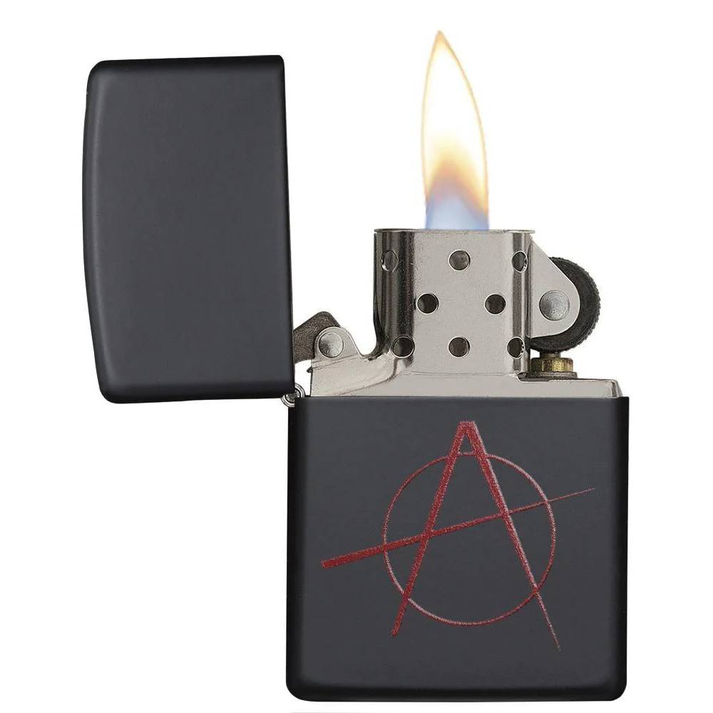 Zippo Anarchy Symbol lighter 20842