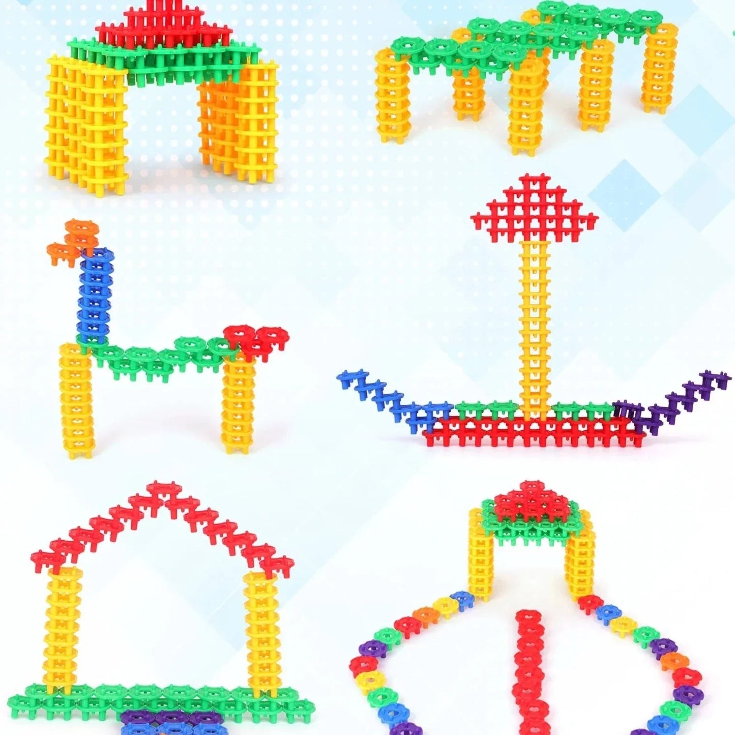 🎇Fun building toys|| Nature your child's imagination & creativity (90 pcs)😇