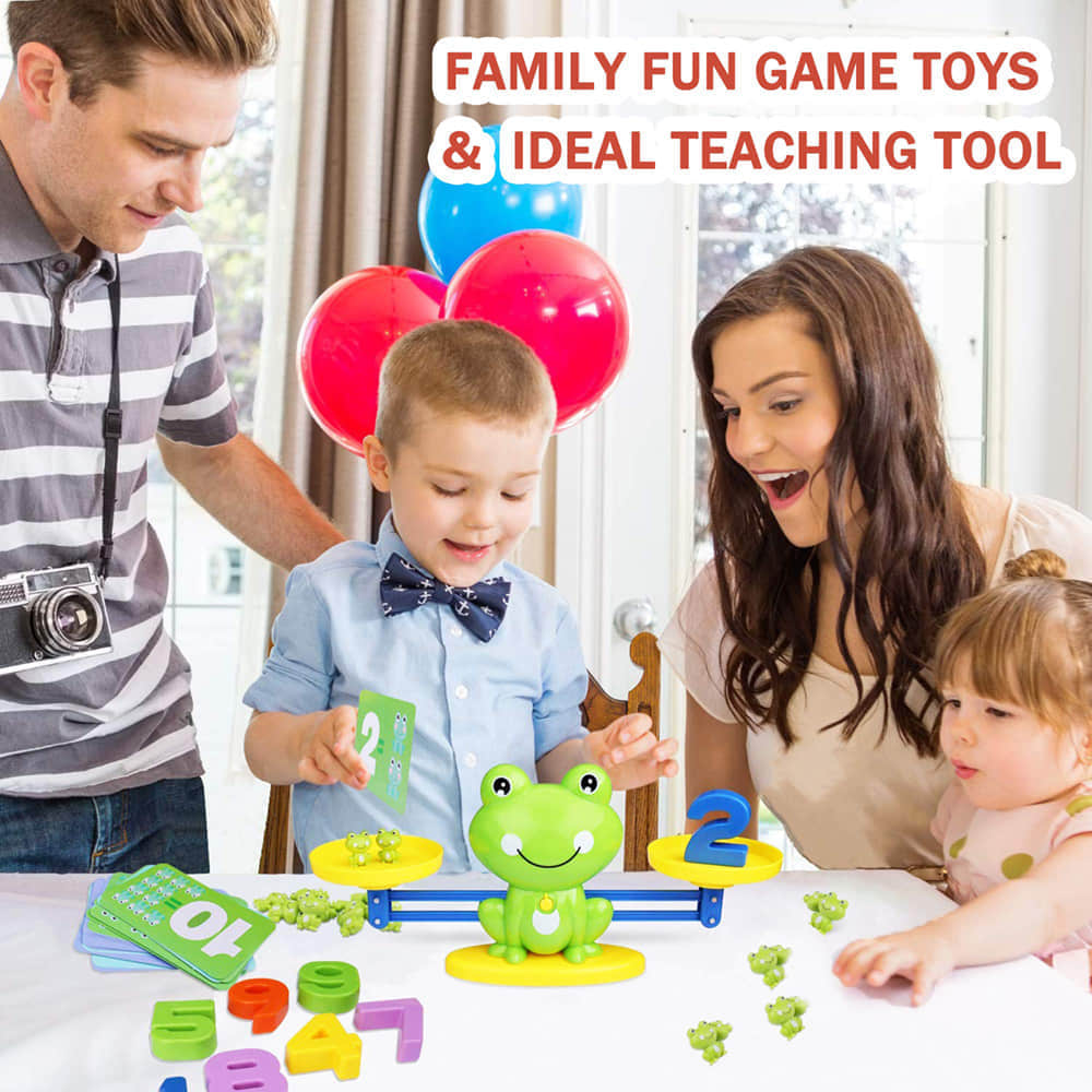 Frog Balance Counting Toys- Fun Interactive Children's