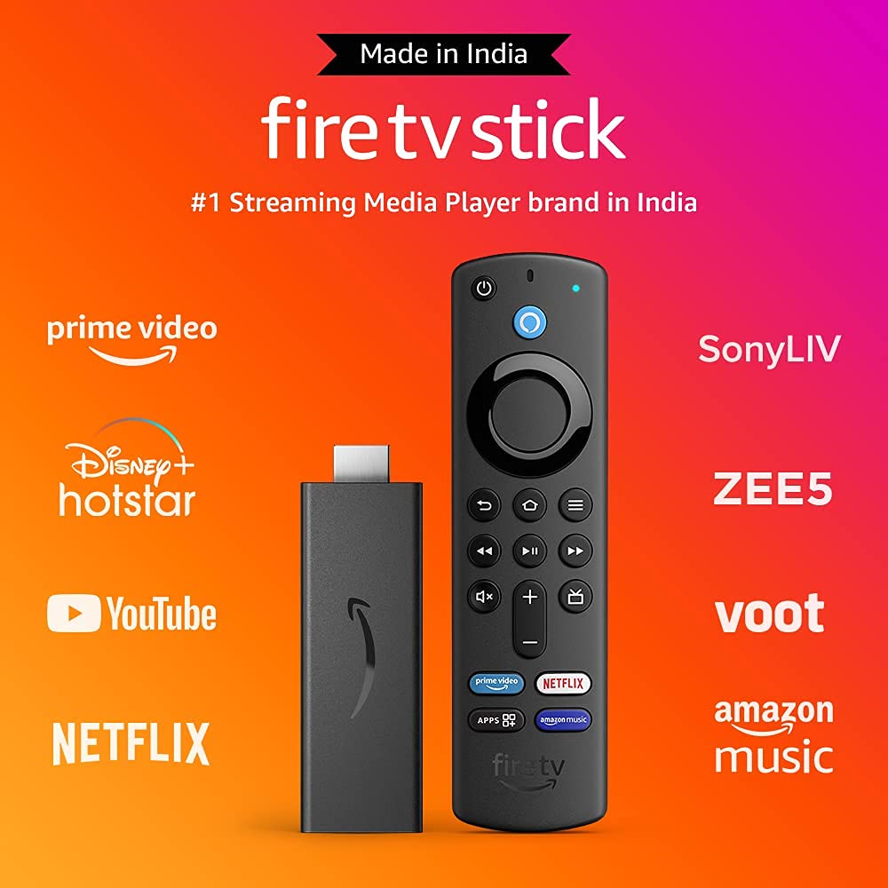 Amazon Fire TV Stick 3rd Gen with all-new Alexa Voice Remote