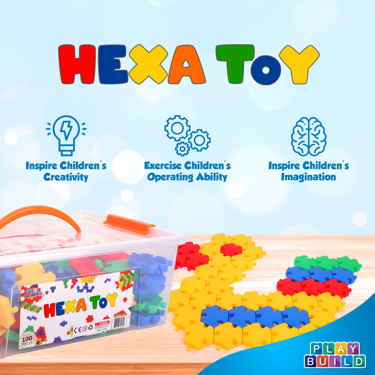 ✨Hexa Build Toys || Educational Building Blocks For Kids🔥