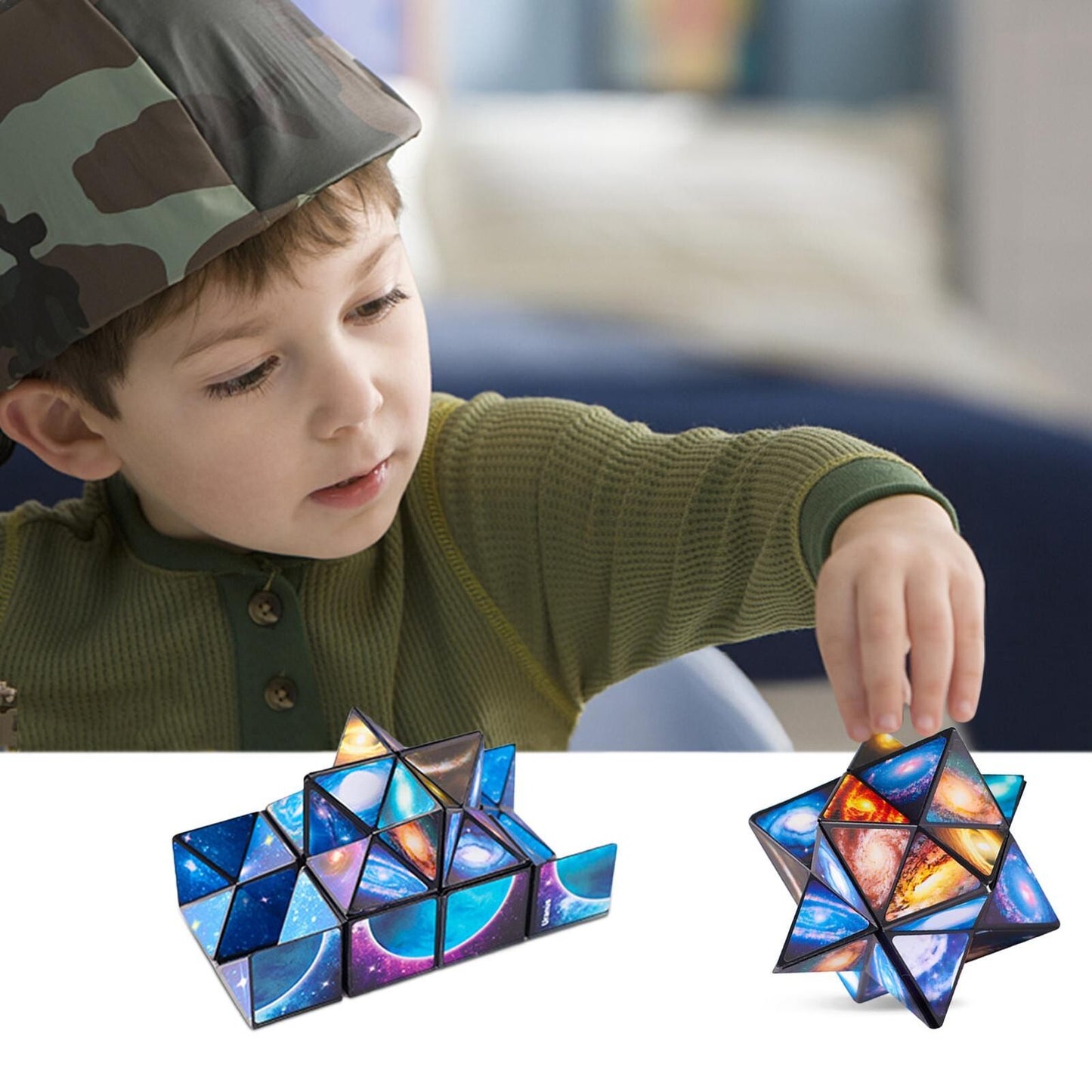 Star Magic 3D Puzzle Cube || Brain Development Puzzle