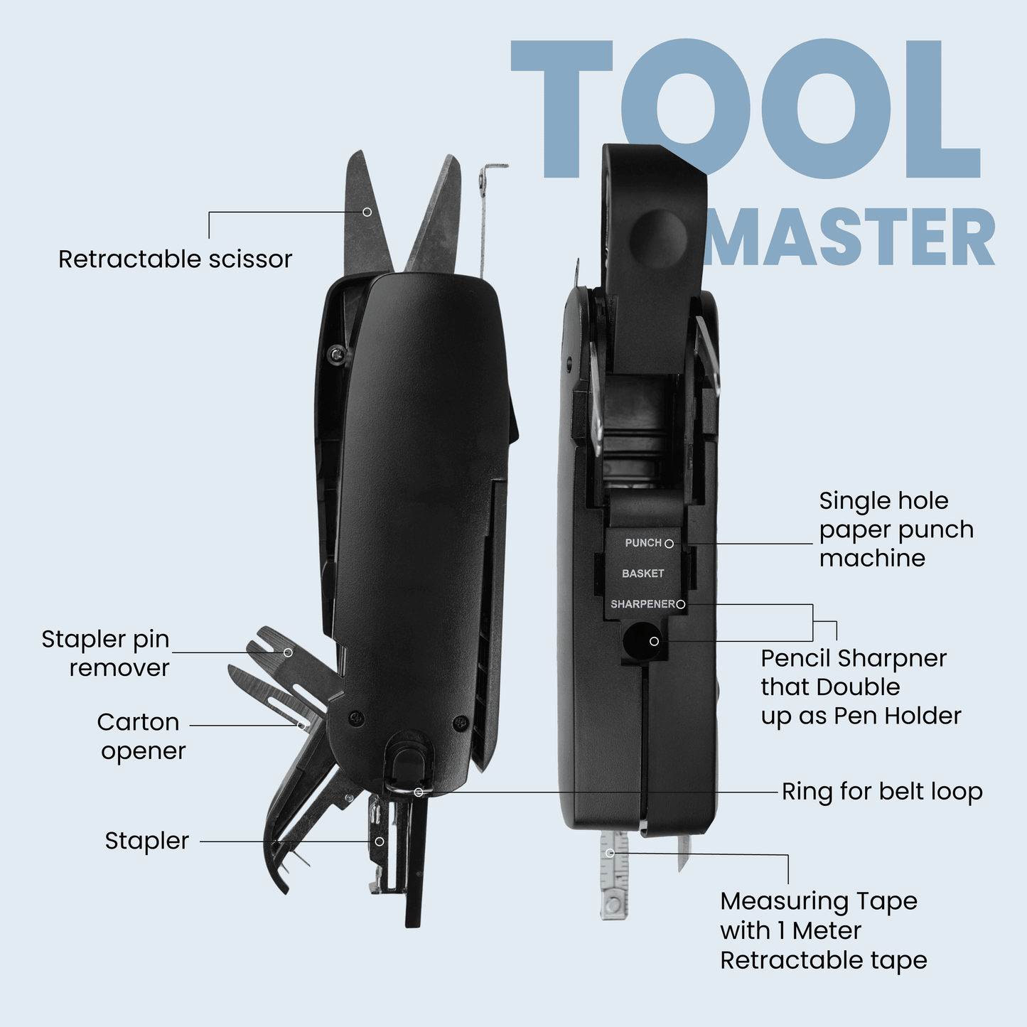 10 In 1 Multi-functional Multi Toolkit