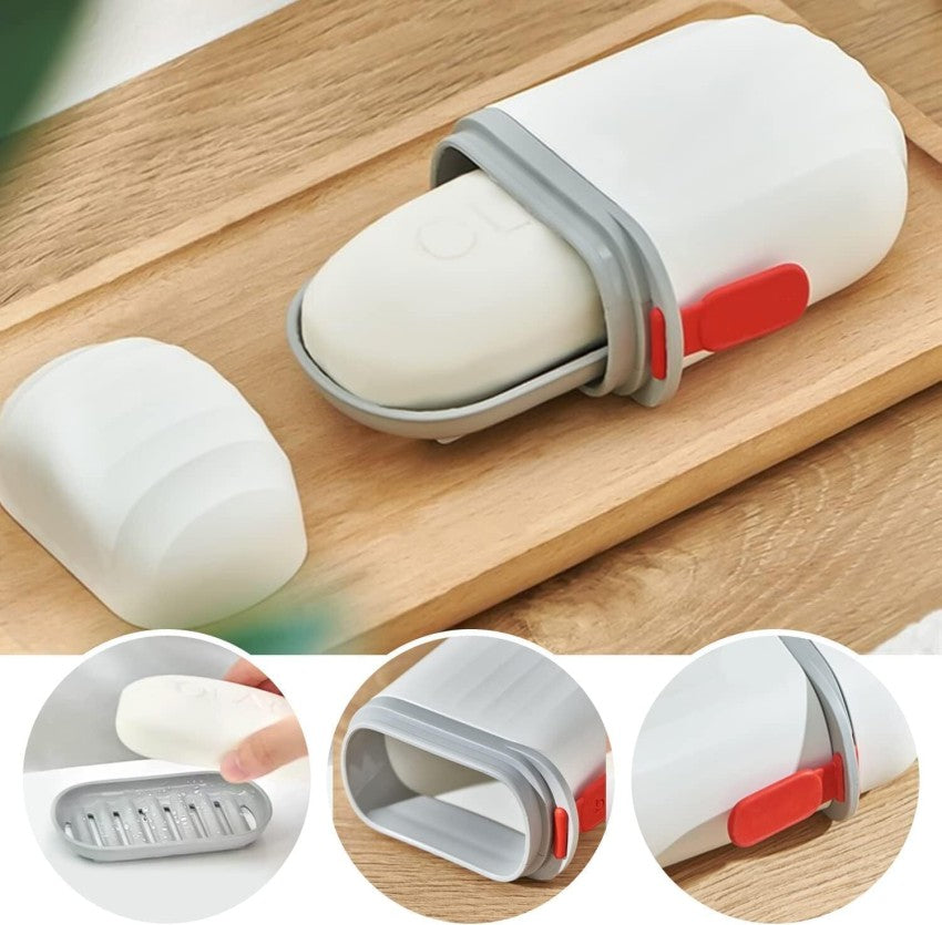 ✨Travel Soap Box || Soap Holder for Outdoors Travel ( pack of 2)