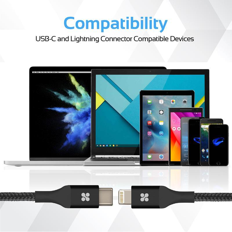 UniLink-LTC USB Type-C™ OTG Cable with Lightning Connector